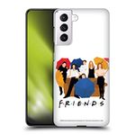 Head Case Designs Officially Licensed Friends TV Show Logo Opening Sequence Key Art Hard Back Case Compatible With Samsung Galaxy S21 5G