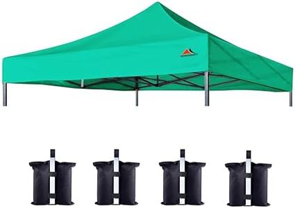 SCOCANOPY Commercial 10x10 Canopy Replacement Canopy Top,Canopy Cover ONLY (Mint)