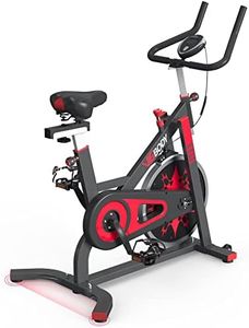 VIGBODY Exercise Bike Stationary Bikes for Home, Indoor Cycling Bike 330 lbs Weight Capacity, Spin Bike with Comfortable Seat Cushion, Fitness Bike for Gym Cardio Workout