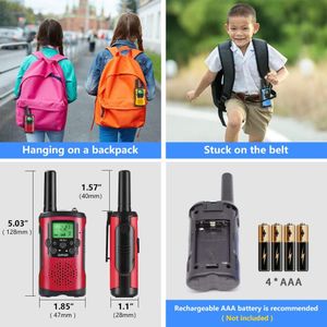 Kids Walkie Talkies 3-Pack – Long Range Two-Way Radios