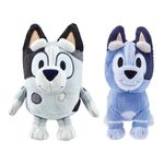 Bluey's Cousins Muffin and Socks Plush Toy Bundle