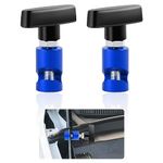 2PCS Hood Strut Clamp - Professional Car Lifting Clamps M14 Spark Plug Gap Tool - Multi-Purpose Snap on Lift Support Clamp for Hoods Tailgates Hatchbacks Trunks (Blue)