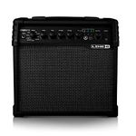 Line 6 Spider V 20 MkII Guitar Amplifier in Black - 20 W Amplifier with 8 Inch Speaker, 16 Preset Tones and 3 Simultaneous Effects