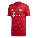 adidas Men's Fc Bayern Home 2019/20 Jersey, Fcb True Red, XXL UK