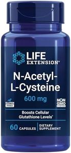 Life Extension N-Acetyl Cysteine 600 Mg, 60 vegetarian caps