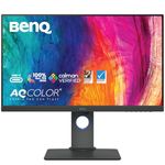 BenQ PD2705Q 27" 2560x1440 QHD 60Hz IPS|HDR10| 100% sRGB & Rec.709|Pantone Validated|Calman Verified|Daisy Chain|Animation Mode|DesignVue Color Accurate Monitor|Auto Pivot|HDMI|DP|USB-C(65W) (Black)