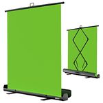 Emart Green Screen, Collapsible Chromakey Panel for Photo Backdrop Video Studio,Portable Pull Up Wrinkle-Resistant Greenscreen Background, Auto-Locking Air Cushion Frame, Solid Safety Aluminium Base