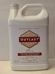 Outlast - Q8 Log Oil Wood Preservative for Decks, Log Homes, End Cuts, & More - Medium Gold - 1 Gallon