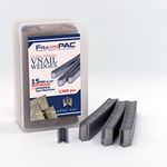 V Nails for Softwood Picture Frames - 15mm (9/16 Inch) - [2000 V-Nail Pack, Stacked] - Universal (UNI) - Ultra Strong Vnail Wedges for Picture Framing - Joining Picture Frame Corners