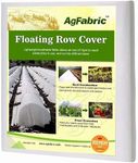 Agfabric Warm Worth Floating Row Cover & Plant Blanket, 0.55oz Fabric of 10x100ft for Frost Protection, Harsh Weather Resistance& Seed Germination