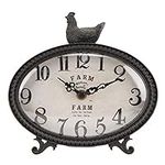 NIKKY HOME Vintage Table Clock, Ret