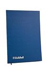 Exacompta - Ref 31/15Z - Guildhall - Account Book, 15 Debit Column, 80 Pages of 95gsm Ledger Quality Paper, Traditionally Sewn, Hardback Blue Vinyl Cover, Blue Bookmark