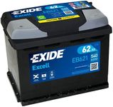 Exide Eb621 Starter Battery 62 Ah