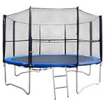 BodyRip Upper Bounce Trampoline Replacement Safety Nets - 10ft for 8-Poles Safety Net Replacement with 4x5mm Polystyrene Mesh Holes and Enclosure Netting - Trampolines Enclosure Net for Kids