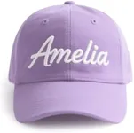Custom Toddler Baseball Cap with Name, Personalized Embroidered Baseball Hats for Kid, Girl Boy Birthday Christmas Daily Gift