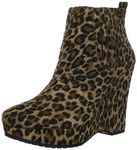 BCBGeneration Women's Vance2 Boot, Sesame/Black/Leopard Print, 5.5