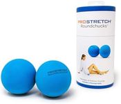 ProStretch Round Chucks, Soft Massage Ball Set for Myofascial Release, Plantar Fasciitis, and Full Body Deep Tissue Relief of Muscle Knots, Set of 2