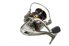 Spinning Fishing Reel Heavy Duty Aluminium and Graphite Spin Wheel | Right & Left Grip Type Interchangeable Metal Shaft Handle Smooth 5.1:1 Gear Ratio | Fishing Reel Sg 7000 Sg