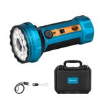 OLIGHT Marauder Mini 2 High Lumens Flashlight, 10,000 Lumen with 750 Meters Beam Distance, Rechargeable Light with Dual Charging & 5 Lighting Modes, Ideal for Camping, Emergency, Outdoor