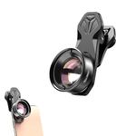 Ladieshow APEXEL Universal External High Definition 100mm Macro Lens with Clip Holder for Mobile Phone
