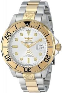 Invicta Grand Diver Reloj automático para hombre de acero inoxidable, Dos Tonos / Plata, 47 mm