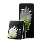 TECNO Phantom V Flip 2 (Travertine Green, 8GB+256GB) |Strongest Flip Ever | 4720mAh with 70W Charger | Advance AI Features | 50MP OIS+50MP Camera | 6.9" 120Hz AMOLED Main & 3.64" AMOLED Cover Screen