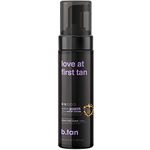 b.tan Darker Fake Tan | Love At First Tan - Fast, 1 Hr Instant Self-Tanning Mousse, Violet-Based, Knocks Out Orange Tones, No Fake Tan Smell, No Added Nasties, Vegan, Cruelty Free, 200ml