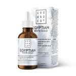 Egyptian White Gold Glycolic Acid Serum with Vitamin E, Anti-Aging Face Serum, Made in the UK by Grounded Body