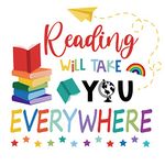 SUPERDANT Reading Wall Stickers Reading Will Take You Everywhere Wall Decals Nursery Wall Sticker Reading Quotes Wall sticker Reading Corner Decal for Library Classroom Study Room Kid's Bedroom