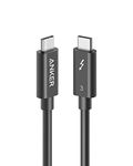 Anker [Intel Certified Thunderbolt 3 Cable 1.6 ft (USB-C to USB-C) Supports 100W Charging / 40Gbps Data Transfer Compatible with USB 3.1 Gen 1 and 2, Type-C Macbooks, iPad Pro 2020, iPad Air 4