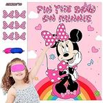 Pin The Bow on Minnie Party Game Mo