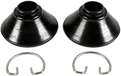 PEVAST Torsion Bar Boot & Seal Kit with Stainless Steel Clips | Fits 1962-1980 GM A、 B、 E、 F-Body | Protects Against Dirt, Rust & Corrosion