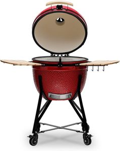 KAMADO BONO 25-Inch Ceramic Grill – Outdoor Charcoal BBQ Smoker