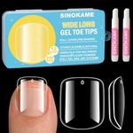 Wide Long Fake Toenails, SINOKAME C