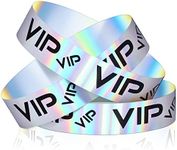 500 Pack VIP Plastic Wristbands Par