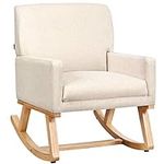Giantex Upholstered Rocking Chair w