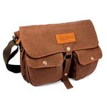 GEARONIC TM Men's Shoulder Bag Caffè