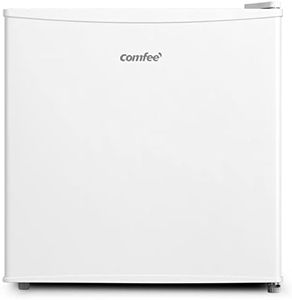 Comfee Independiente, RCU40WH2(E) Mini congelador/31L/congelador de 4 estrellas/tamaño compacto/bisagra de puerta reversible/patas regulables/147 kWh/año/blanco