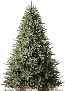 Balsam Hill 6.5ft Unlit Classic Blue Spruce - Artificial Christmas Tree with 2,144+ Tips, Premium Stand, Storage Bag & Easy Assembly for Indoor Holiday Decorating