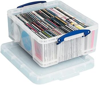 Really Useful Boîte de rangement de de CD/DVD 18 L