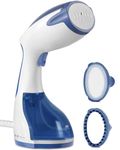 BEAUTURAL Clothes Steamer, Portable Handheld Garment Fabric Wrinkles Remover, 30-Second Fast Heat-up, Auto-Off, Large Detachable Water Tank, Dark Blue