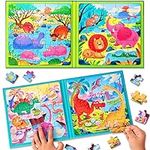 Magnetic Puzzles for Kids Ages 3-5,