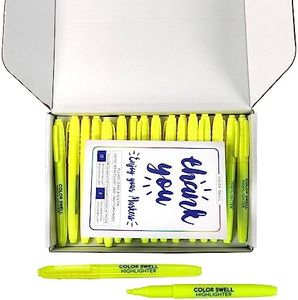 Color Swell Yellow Highlighters 96 pack