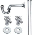 Kingston Brass KPK101P Made to Made Plumbing Supply Combo Kit, Polished Chrome