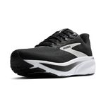 Brooks Women’s Ghost 17 Neutral Running Shoe - Black/Grey/White - 8 Medium