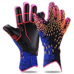 Soccer Goalkeeper Gloves,Soccer Goalie Goalkeeper Gloves for Kids Boys (No. 8)