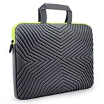 TIZUM Laptop Bag Sleeve Case Cover for 13-Inch/ 14-Inch Laptop MacBook | Designer Neoprene (Grey)