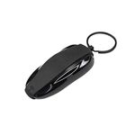 Tesla Gear Silicon Key Fob Cover Keychain Replacement for Tesla Model X (Black)