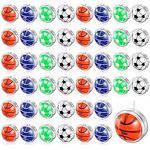 Liliful 50 Pcs Soccer Yo Yo Toys Colorful Yoyos Bulk Soccer Yoyo Ball Soccer Gifts for Girls Boys Beginners Sport Birthday Party Favors Goodie Bag Fillers Holiday Classroom Prizes Outdoor Indoor Games