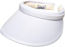 Glove It Women's Solid Visor, White, Standard